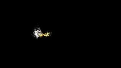 金色粒子标题动画AE模板视频的预览图